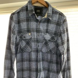 Obey knit button down